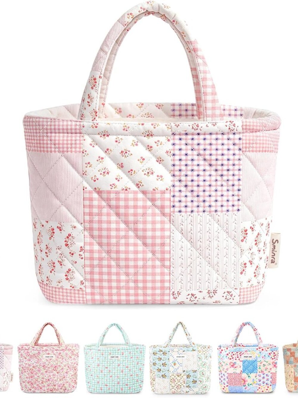 Corduroy Small Tote Bible Bag for Women, Mini Daily Handbag Cute Aesthetic for B